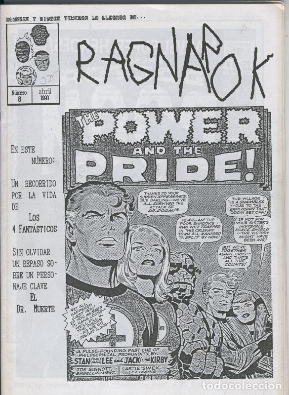 C&oacute;mics: Fanzine: Ragnarok numero 8 - Varios - Foto 1
