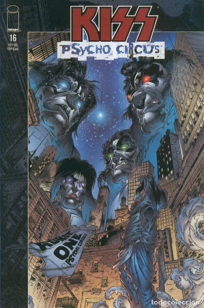 C&oacute;mics: KISS: THE PSYCHO CIRCUS, Vol.1 No.16: World without Heroes, Part 01 - Angel Medina