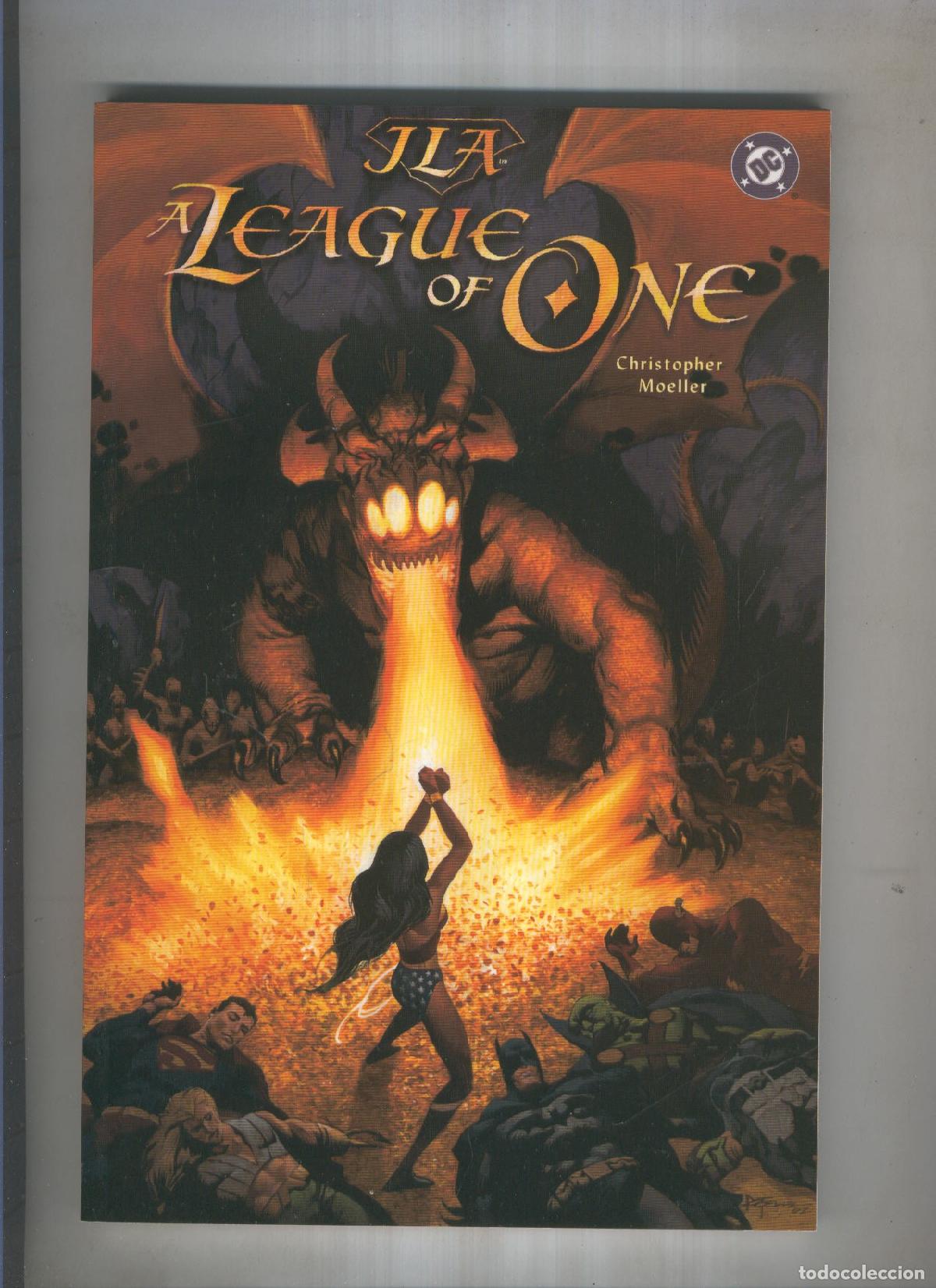 C&oacute;mics: JLA: A LEAGUE OF ONE - CRISTOPHER MOELLER - Foto 1