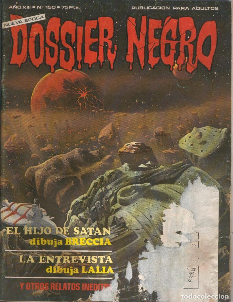 C&oacute;mics: Dossier Negro numero 150 (mal estado) - VARIOS - Foto 1