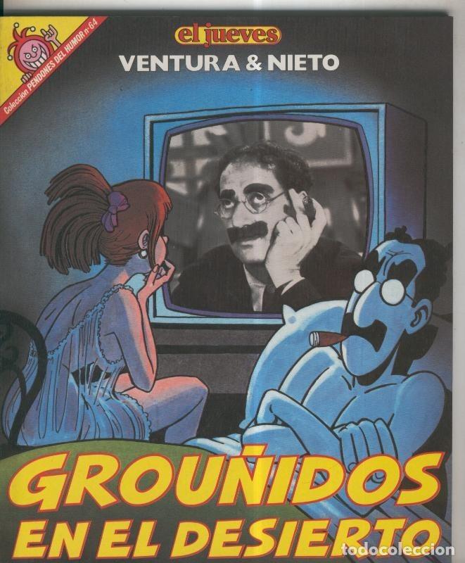 Comics : Pendones del Humor numero 064: Grou&ntilde;idos en el desierto (numerado 1 en interior cubierta), - Ventura