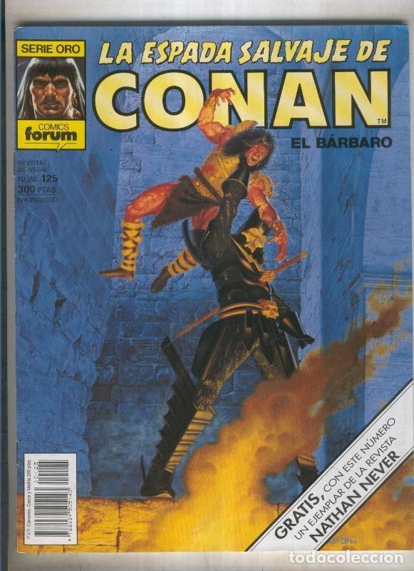 C&oacute;mics: La espada de conan el barbaro numero 125 - Varios - Foto 1