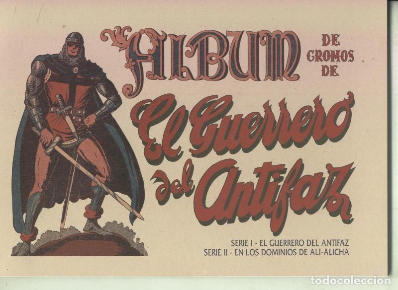 Comics: El Guerrero del Antifaz album de cromos facsimil series I y II: En los dominios de Ali-Alicha - Manu