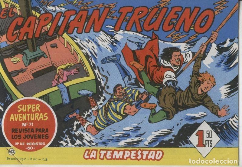 C&oacute;mics: El Capitan Trueno facsimil numero 103: La tempestad - Varios - Foto 1