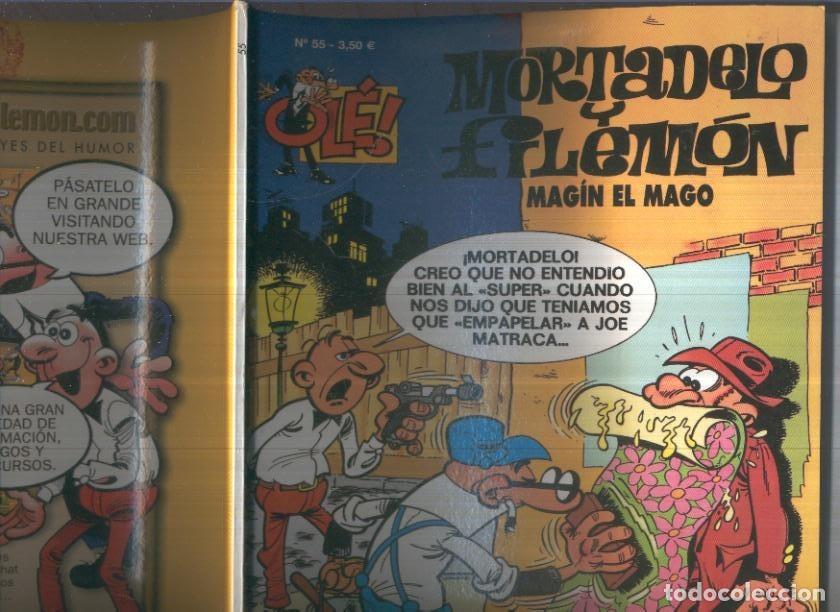 C&oacute;mics: Ole numero 055: Mortadelo y Filemon: Magin el mago (numerado 2 en trasera) - Iba&ntilde;ez