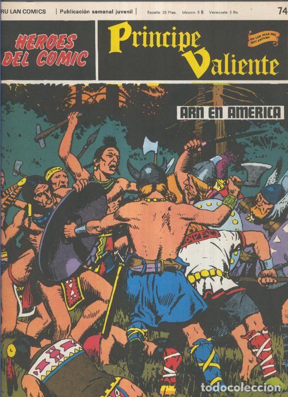 Comics: El Principe Valiente Numero 74: Arn en America - Hal Foster