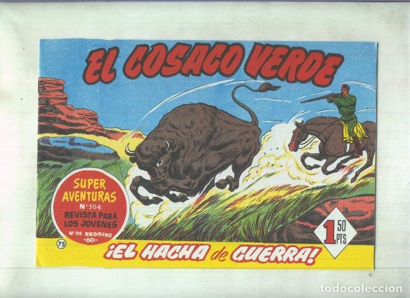 Fumetti: Facsimil de Ediciones B: El Cosaco Verde numero 075: El hacha de guerra - Victor Mora-Fernando Costa