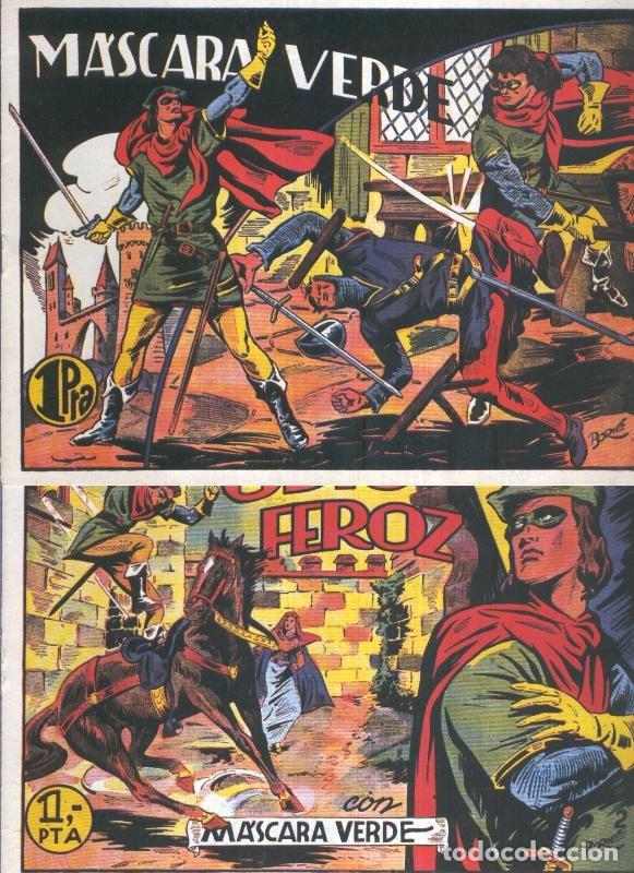 C&oacute;mics: Facsimil: Mascara Verde de Felix Borne - Borne - Foto 1