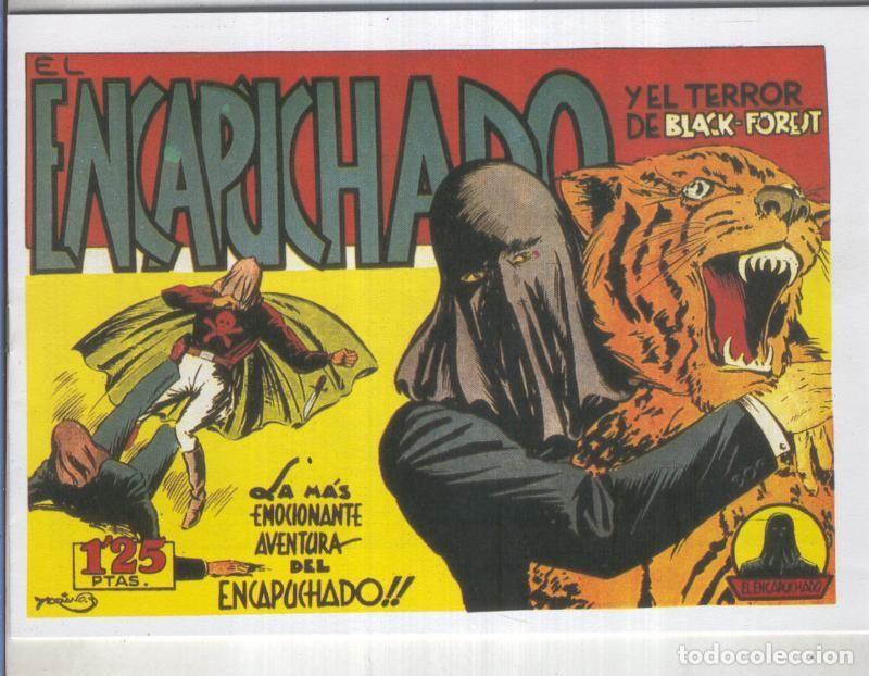 C&oacute;mics: El Encapuchado, facsimil numero 03: El terror de Black Forest - Adriano Blasco - Foto 1