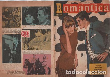 Comics: Romantica numero 232: cine con Claudia Cardinale, Sofia Loren, Peter Finch, Maximilian Shell, Lee Ba