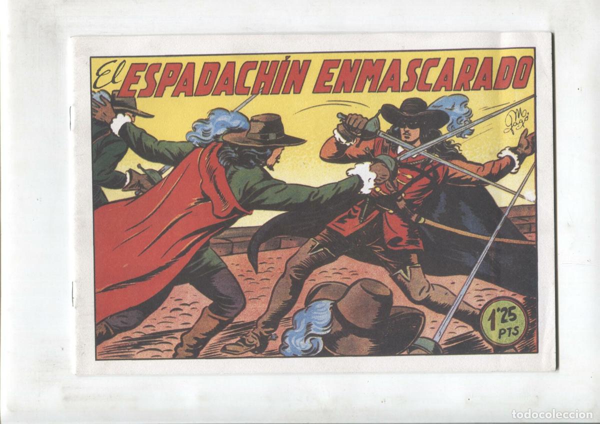 C&oacute;mics: Facsimil: El Espadachin Enmascarado numero 1: El Espadachin Enmascarado - Manuel Gago