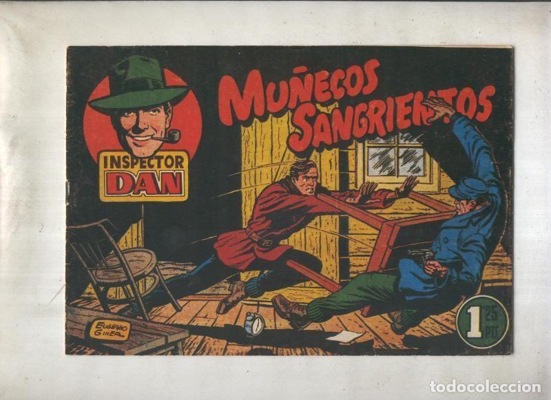 C&oacute;mics: Inspector Dan facsimil numero 01: Mu&ntilde;ecos sangrientos (numerado 1 en trasera) - Eugenio Giner - Foto 1