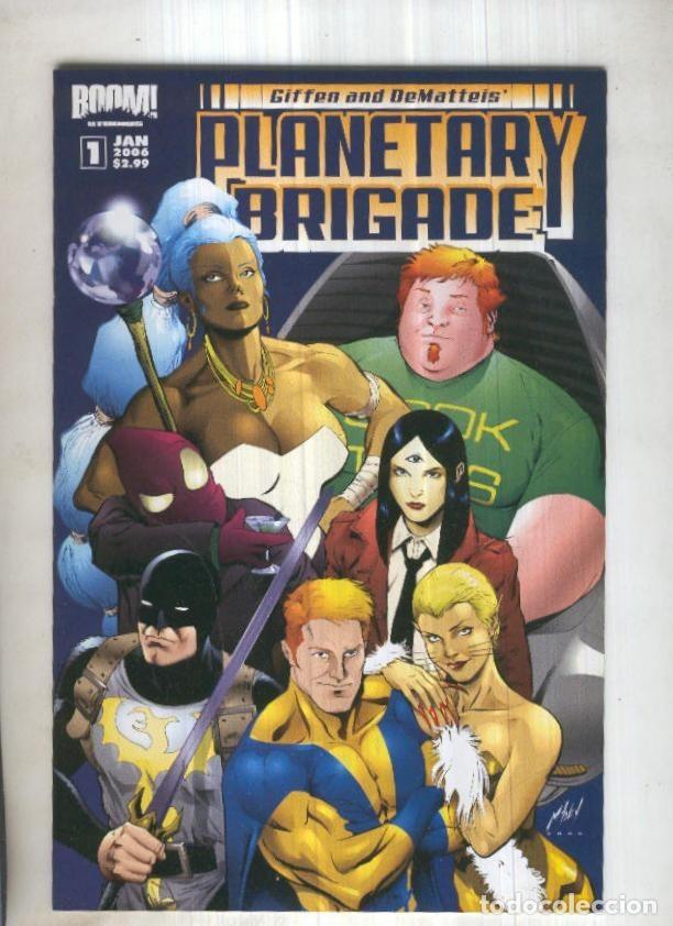 C&oacute;mics: PLANETARY BRIGADE: Vol.1 No.01: The Power and the Portal (Boom Studios 2006) - Keith Giffen