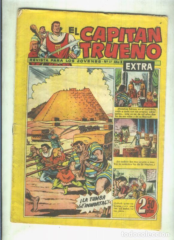Comics : El Capitan Trueno Extra numero 027 (numerado 1 en trasera) - varios