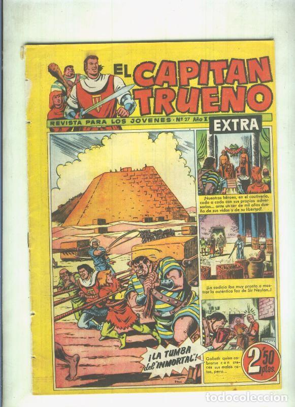 Comics: El Capitan Trueno Extra numero 027 (numerado 1 en trasera) - varios
