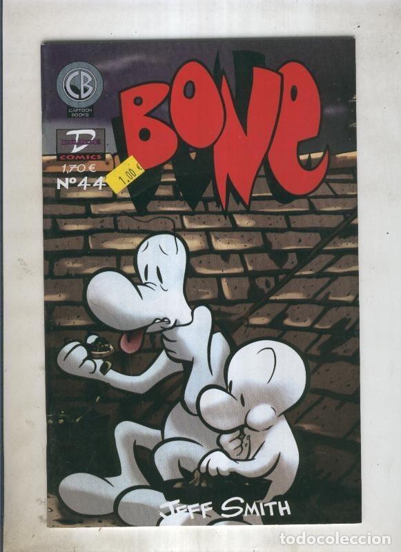 C&oacute;mics: Bone numero 44 (etiqueta comercial en portada) - Jeff smith - Foto 1