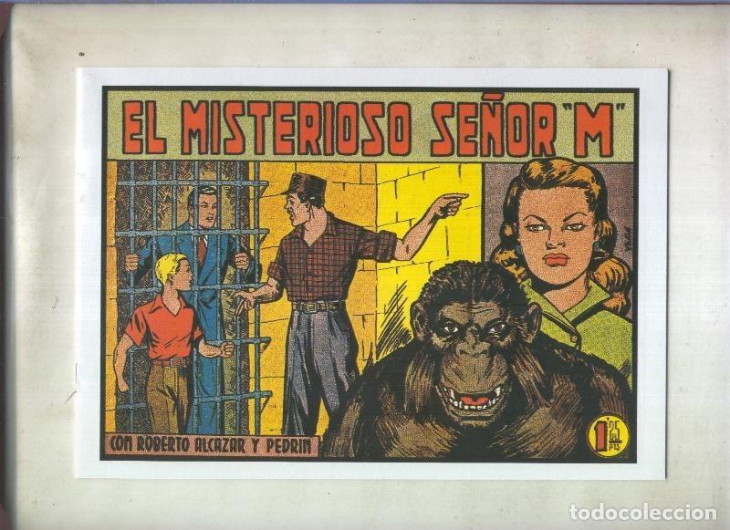 Comics: Roberto Alcazar y Pedrin facsimil numero 0262: El misterioso se&ntilde;or M - Varios