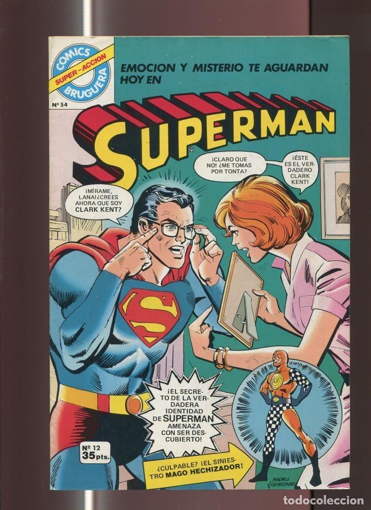 C&oacute;mics: Comics Bruguera Superman numero 12 (numerado 2 en trasera) - varios - Foto 1