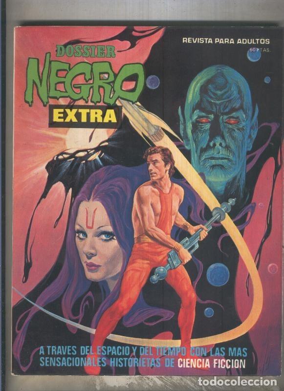 C&oacute;mics: Dossier Negro extra verano 1976: Ciencia Ficcion (numerado 1 en trasera) - varios