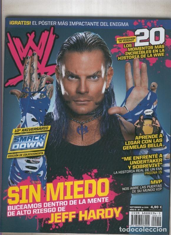 Comics: w magazine numero 019: poster central de Jeff Hardy - Varios