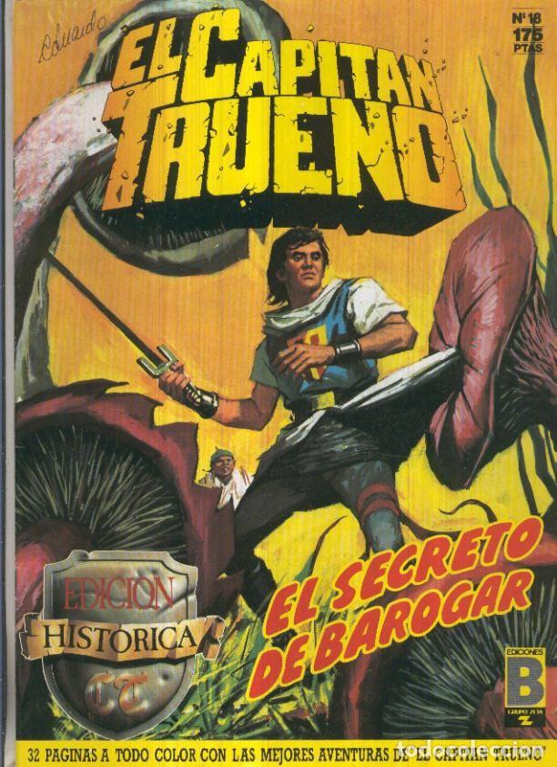 Comics : Edicion Historica El Capitan Trueno numero 018: El secreto de Barogar - Victor Mora-Ambros-Pardo, et