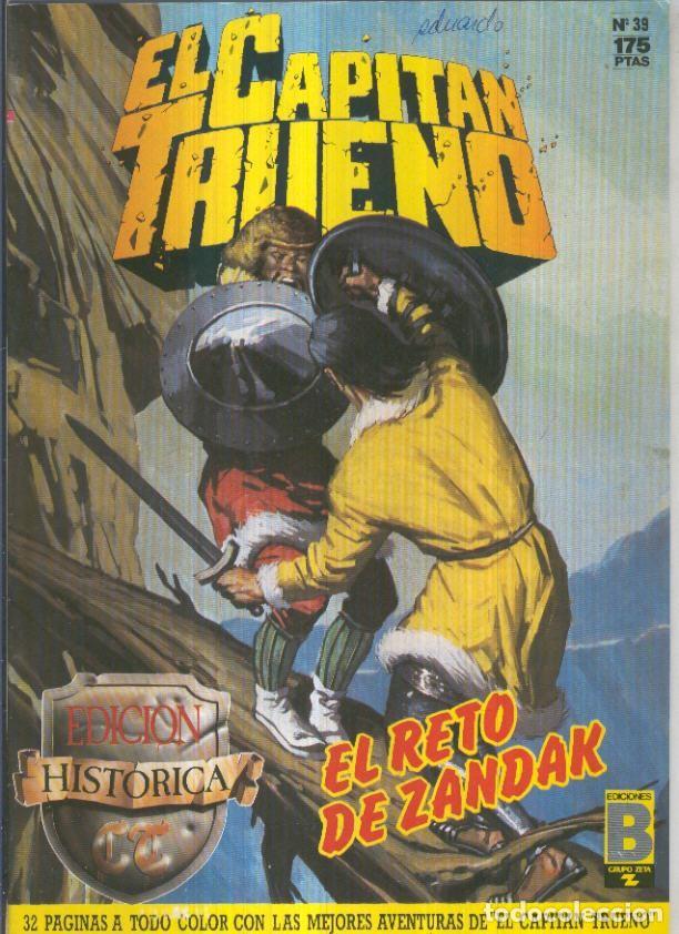 Comics: Edicion Historica El Capitan Trueno numero 039: El reto de Zandak - Victor Mora-Ambros-Pardo, etc