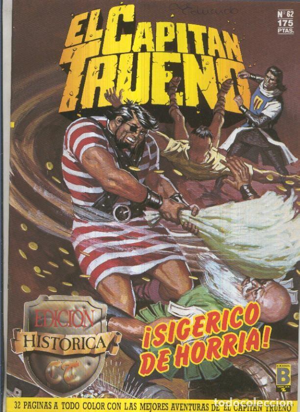 C&oacute;mics: Edicion Historica El Capitan Trueno numero 062: Sigerico de horria - Victor Mora-Ambros-Pardo, etc