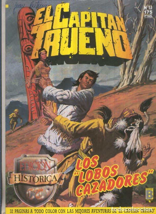 Comics: Edicion Historica El Capitan Trueno numero 053: Los lobos cazadores - Victor Mora-Ambros-Pardo, etc
