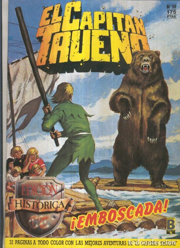 C&oacute;mics: Edicion Historica El Capitan Trueno numero 059: Emboscada - Victor Mora-Ambros-Pardo, etc - Foto 1