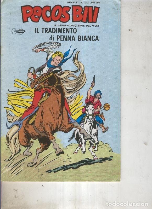 Comics: Pecos Bill numero 22 Il tradimento di penna bianca - Guido Martina