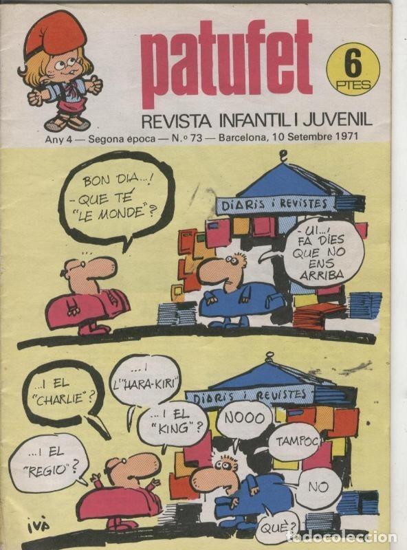 C&oacute;mics: Patufet segona epoca numero 073 - Foto 1