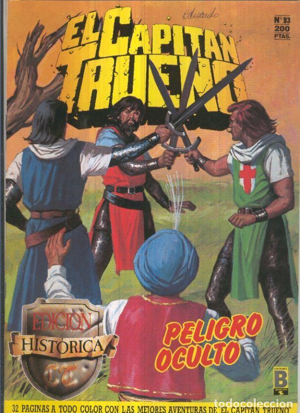 Comics: Edicion Historica El Capitan Trueno numero 093: Peligro oculto - Victor Mora-Ambros-Pardo, etc