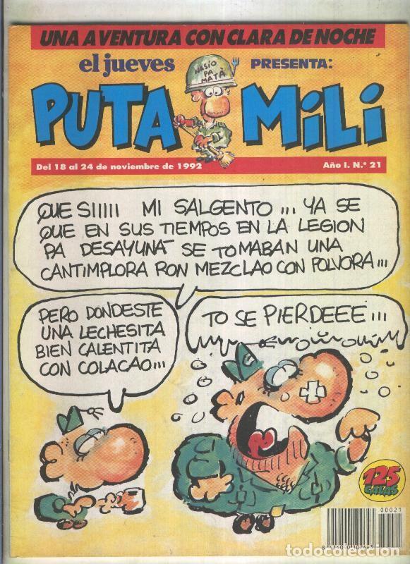 C&oacute;mics: Puta Mili revista de humor 021 - Varios - Foto 1