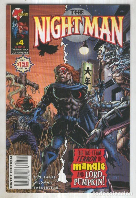 Comics: THE NIGHT MAN, Vol.02 No.04: Chaos (Malibu 1995) - Steve Englehart