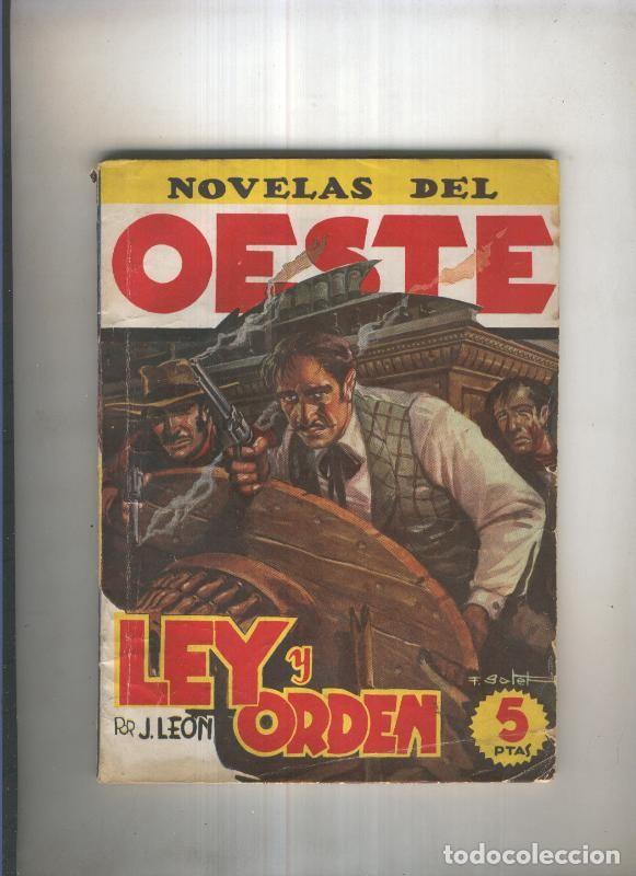Comics: Novelas del Oeste 53:Ley y orden - J. Leon
