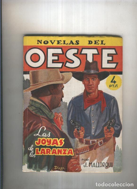 Comics: Novelas del Oeste 37: Las joyas de los Laranza - J. Mallorqui