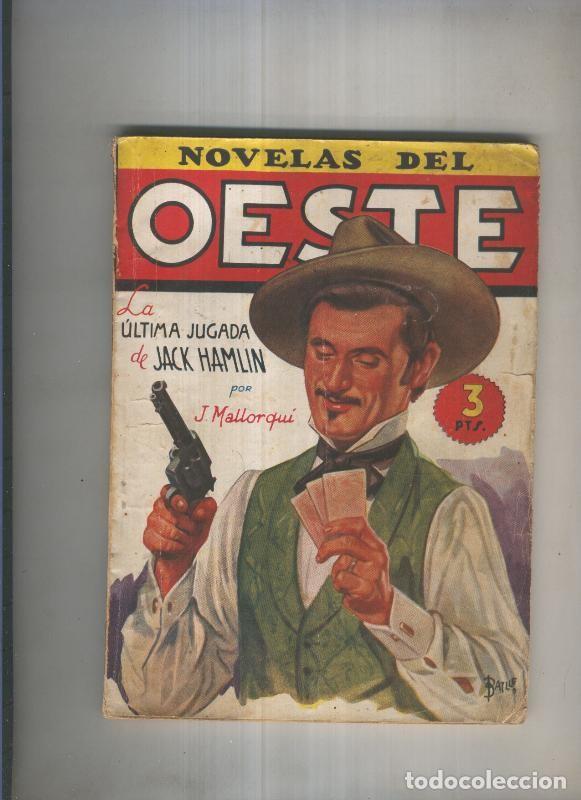 Fumetti: Novelas del Oeste 28: La ultima jugada de Jack Hamlin - J. Mallorqui