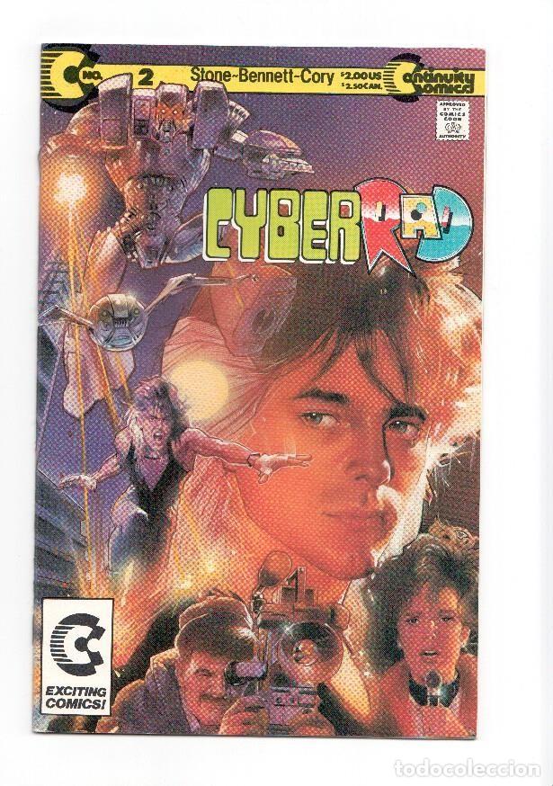 C&oacute;mics: CYBERRAD, Vol.1: Numero 02 (Continuity Comics 1991) - Peter Stone