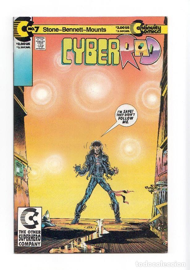 C&oacute;mics: CYBERRAD, Vol.1: Numero 07 (Continuity Comics 1991) - Peter Stone - Foto 1