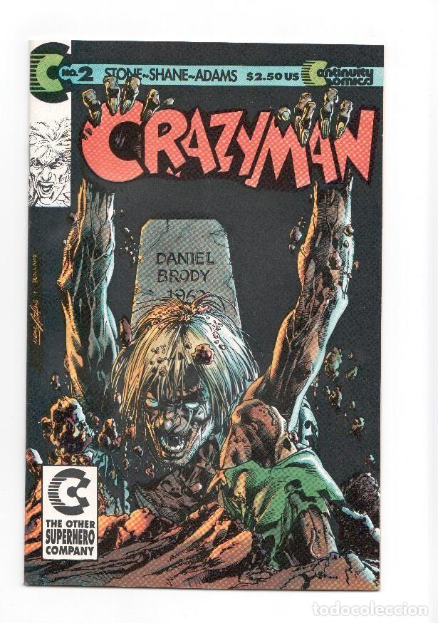 C&oacute;mics: CRAZYMAN, Vol.1 Numero 02: Buried Alive (Continuity Comics 1992) - Tim Ryan - Foto 1