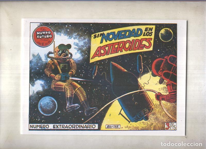 Comics: Facsimil: El Mundo Futuro numero 045: Sin novedad en los asteroides (numero extra) - Boix
