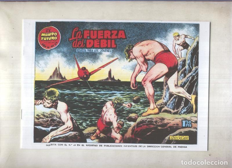 C&oacute;mics: Facsimil: El Mundo Futuro numero 059: La fuerza del debil - Boix