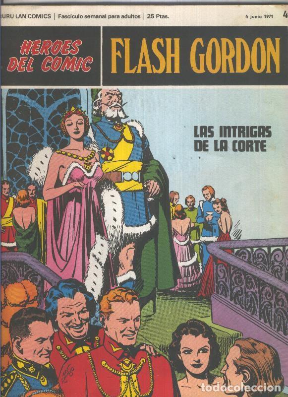 C&oacute;mics: Heroes del Comic : Flash Gordon numero 004: Las intrigas de la corte - Raymond-Mac Raboy - Foto 1