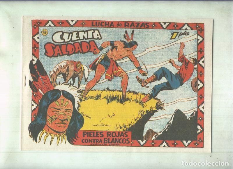 Fumetti: Facsimil: Lucha de Razas numero 58: Cuenta saldada - Martinez Osete