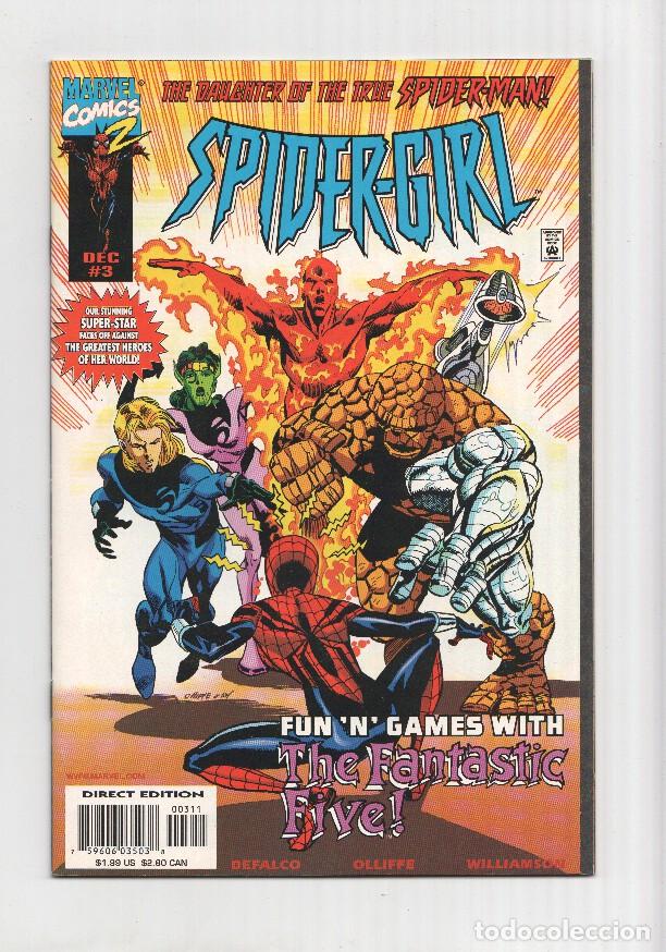 Comics: SPIDER-GIRL, Vol.1, Numero 03: The Fantastic Five - Tom DeFalco y Pat Olliffe