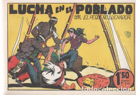 Comics: Facsimil: El Peque&ntilde;o Luchador numero 022: Lucha en el poblado - Manuel Gago