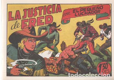 Comics: Facsimil: El Peque&ntilde;o Luchador numero 025: La justicia de Fred - Manuel Gago