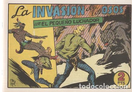 C&oacute;mics: Facsimil: El Peque&ntilde;o Luchador numero 049: La invasion de los osos - Manuel Gago