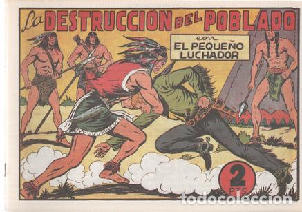 Comics: Facsimil: El Peque&ntilde;o Luchador numero 061: La destruccion del poblado - Manuel Gago