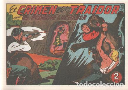 Comics: Facsimil: El Peque&ntilde;o Luchador numero 144: El crimen del traidor - Manuel Gago